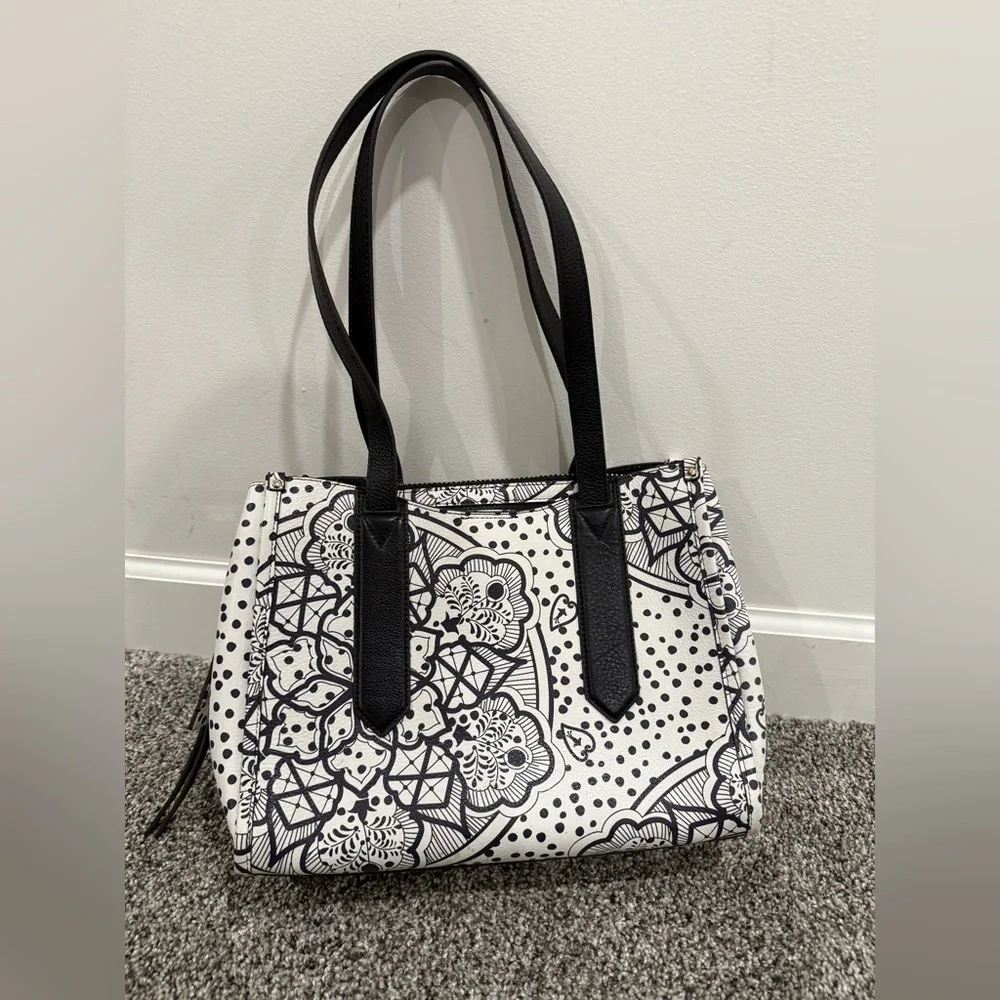 Aimee Kentenberg Busy Bee Double Sided Ceramic Satchel